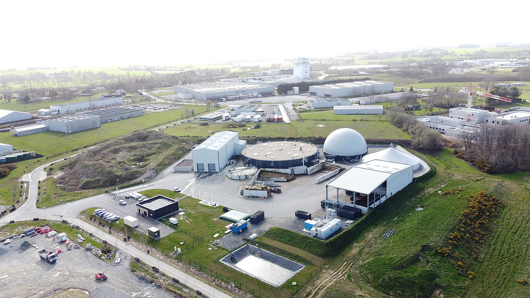 Mise en service début 2023, l'unité de méthanisation d'Enerfées produit l'équivalent de la consommation en gaz de la Ville de Janzé.